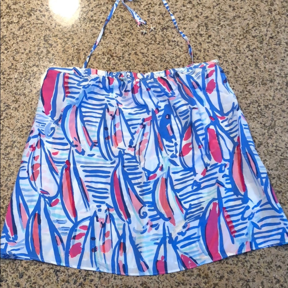 Lilly Pulitzer silk tank top